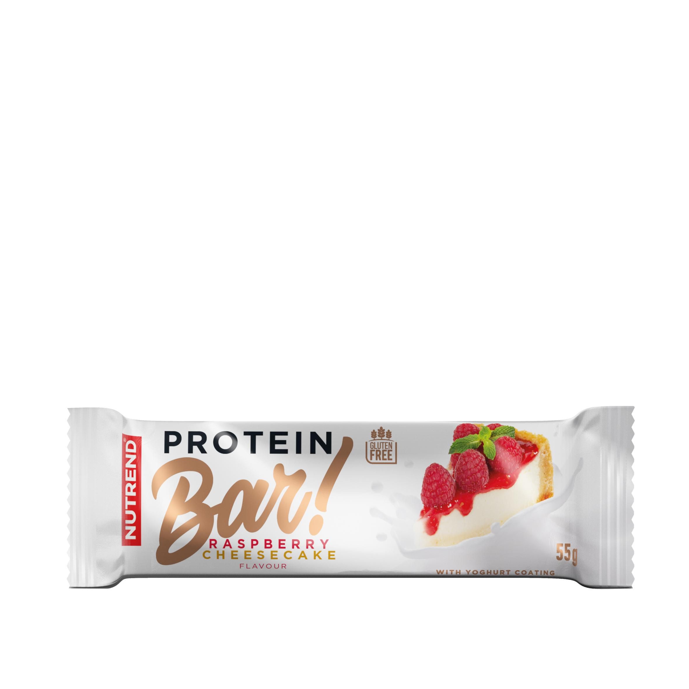 Nutrend PROTEIN BAR! příchuť malinový cheesecake 55g
