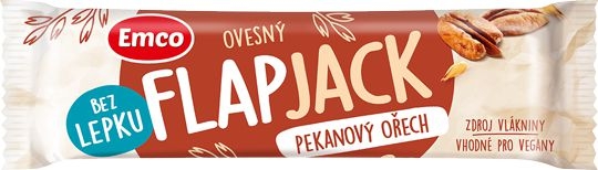 Emco Flapjack pekanový ořech 45 g