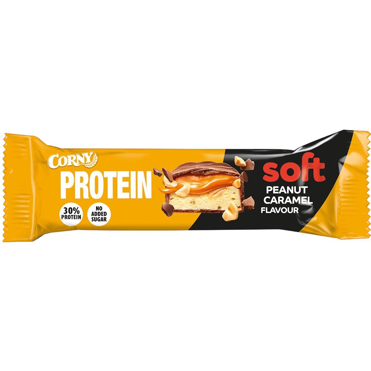 CORNY SOFT proteinová tyčinka Arašídy-karamel 45g