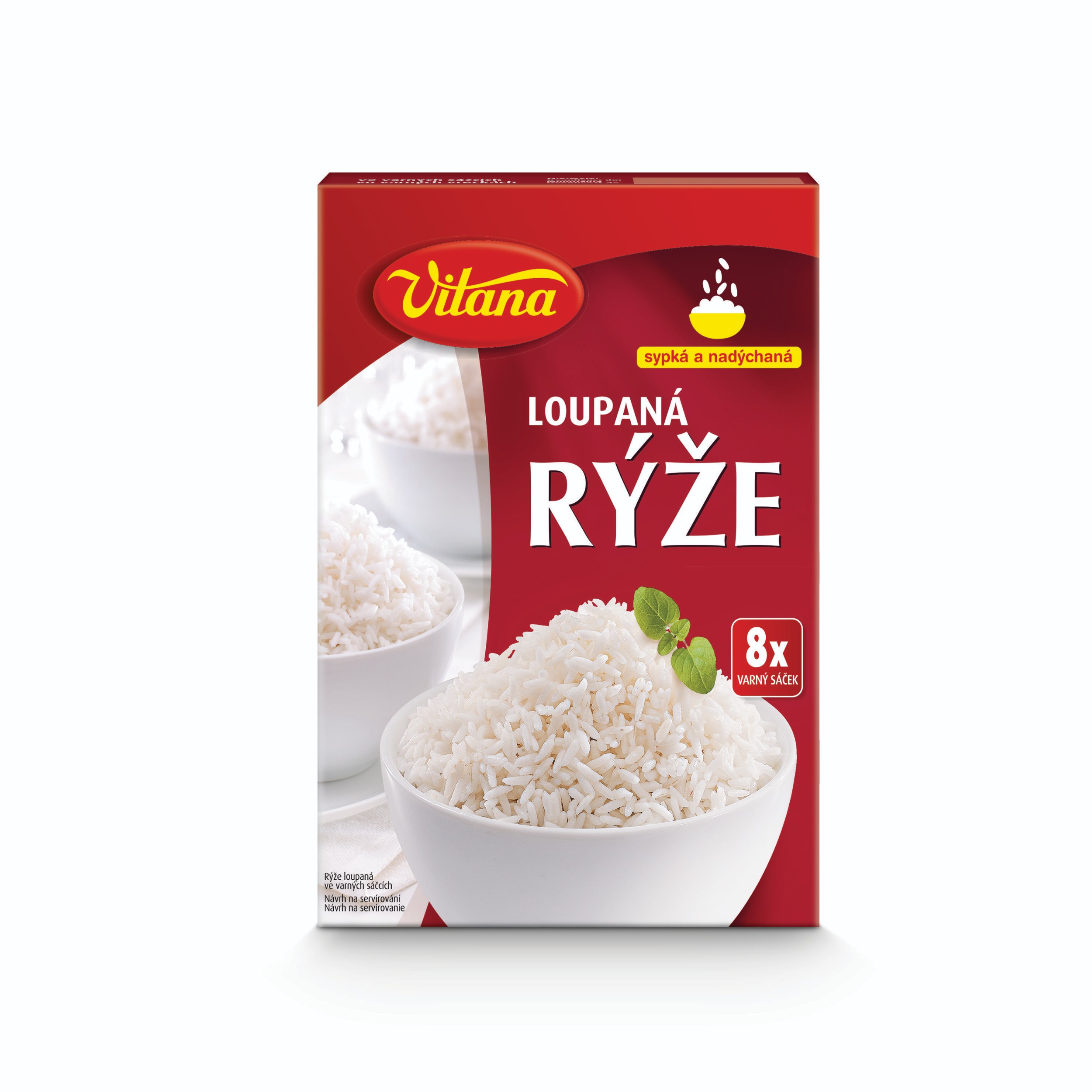 Vitana Rýže dlouhozrnná 8 x 100 g