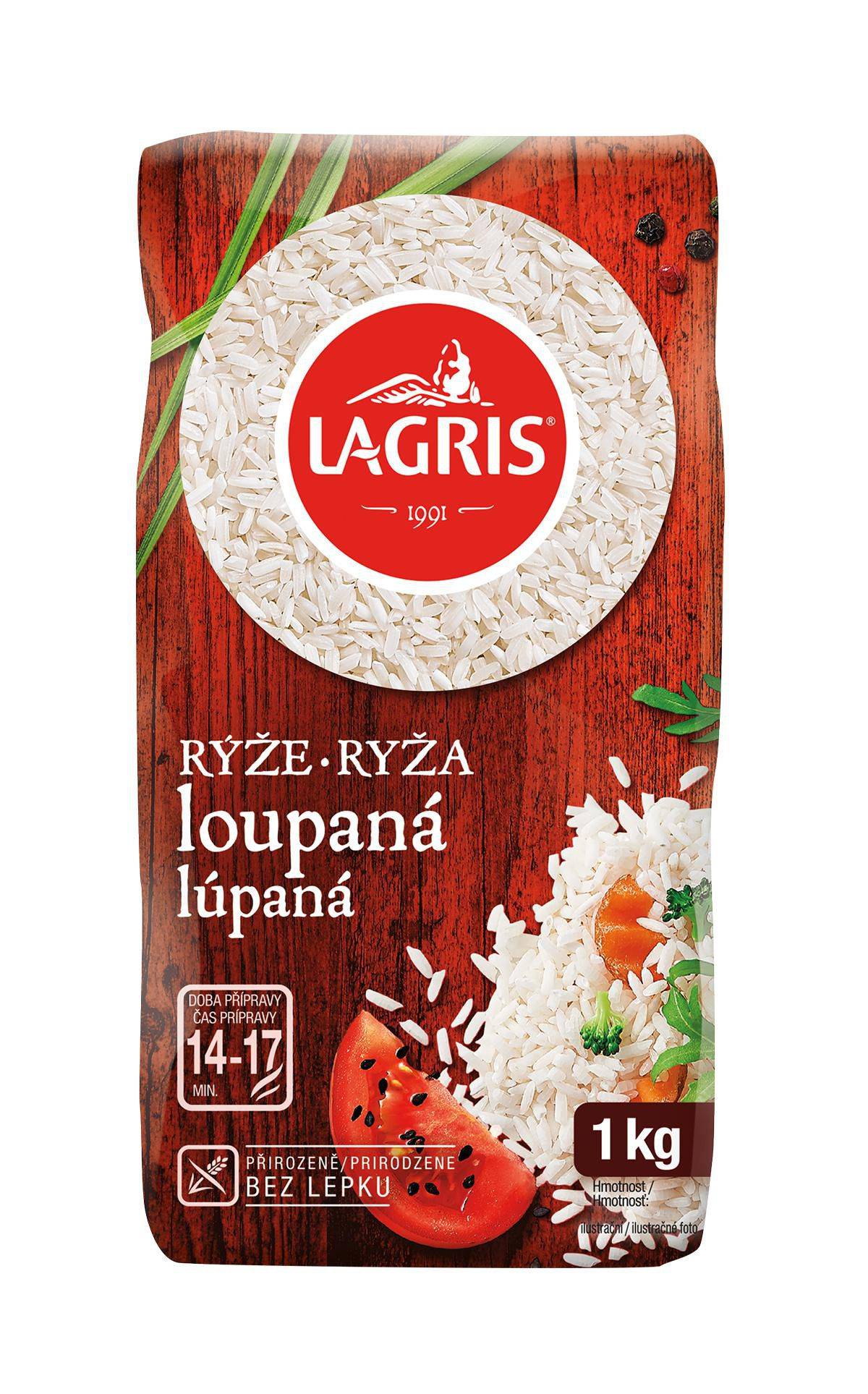 Lagris Rýže dlouhozrnná extra kvalita 1 kg