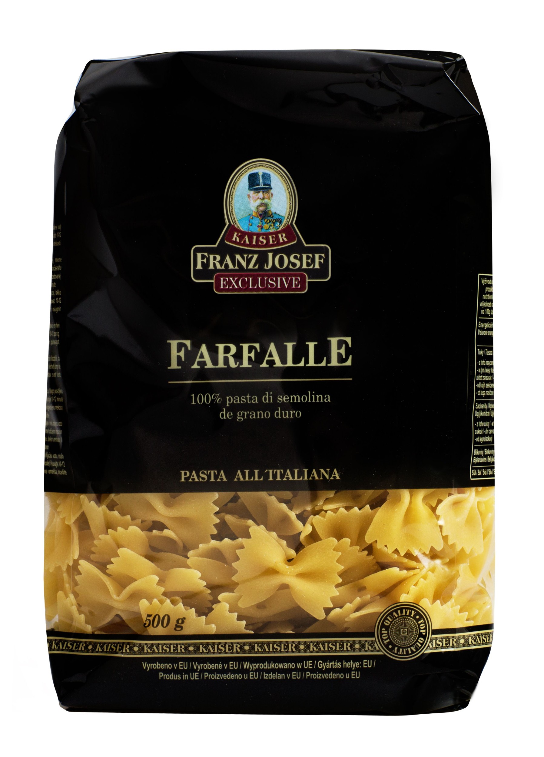 Franz Josef Kaiser Těstoviny Farfalle 500g