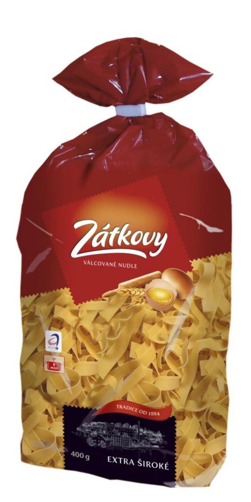 Zátka vaječné válcované extra široké nnudle 400g
