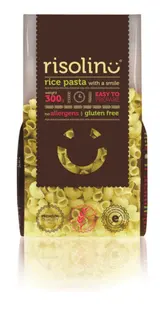 Risolino Rýžové těstoviny bezlepkové premium 300g – kolínka