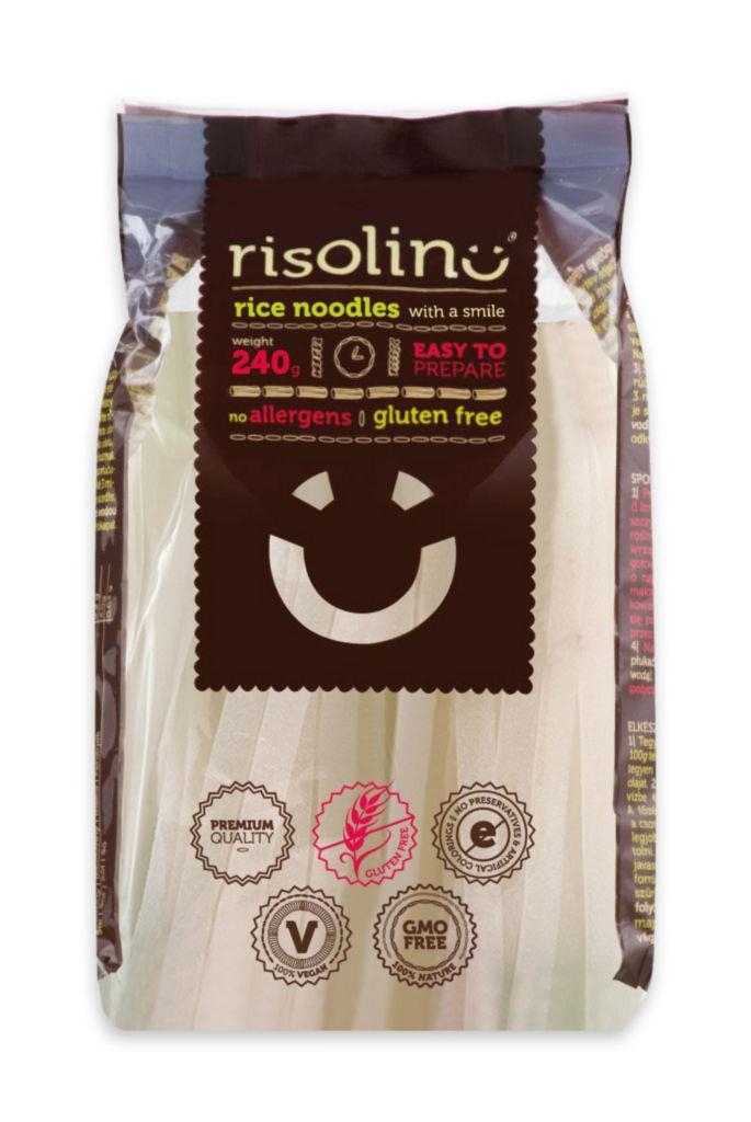 Risolino Rýžové nudle bezlepkové 4mm 240 g