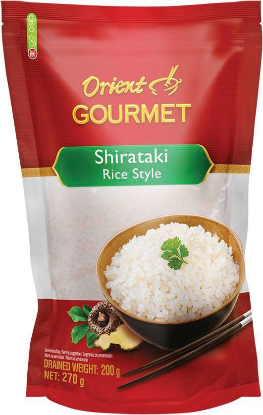 Orient Gourmet Shirataki rýže 270 g