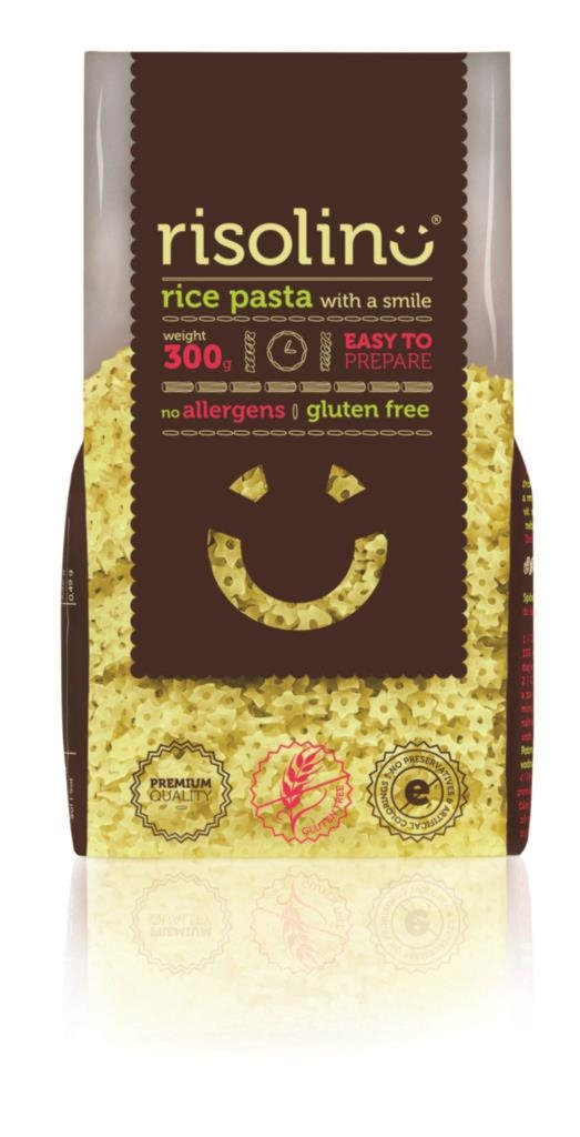 Risolino Rýžové těstoviny bezlepkové premium hvězdičky 300g