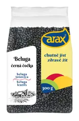 Arax Čočka černá Beluga 300 g