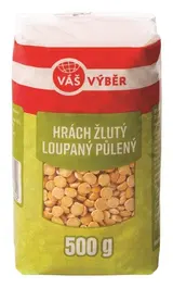 Váš Výběr Hrách žlutý loupaný půlený 500 g