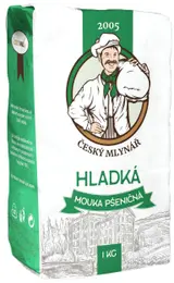 Český Mlynář Hladká mouka pšeničná 1kg