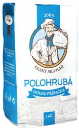 Český Mlynář Polohrubá mouka pšeničná 1kg