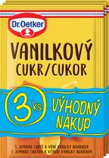 Dr. Oetker Vanilkový cukr 3ks 24g