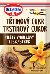Dr.Oetker Třtinový cukr s mletou vanilkou 8g