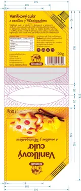 Cassonade Vanilkový cukr 100g