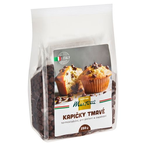 Master Martini Tmavé kapičky termostabilní 250g
