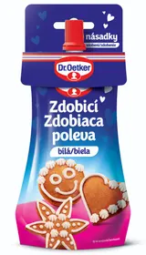 Dr. Oetker Zdobicí poleva bílá 140 g