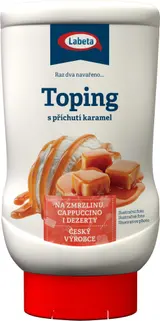 Labeta Toping s příchutí karamel 200 g