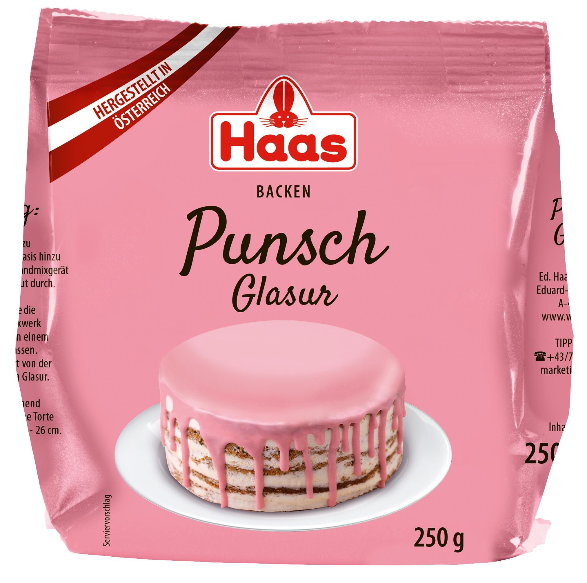 Haas Poleva s punčovou příchutí 250g