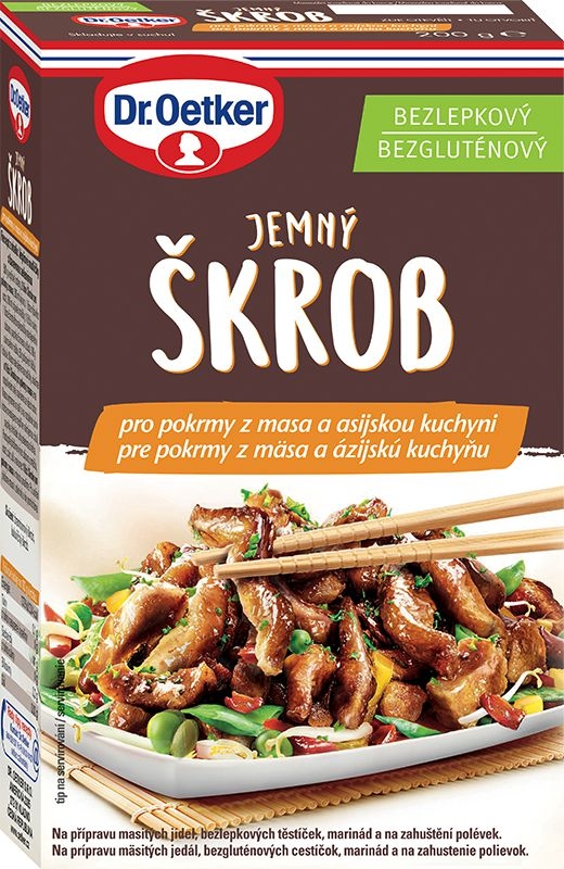 Dr. Oetker Škrob pro pokrmy z masa bezlepkový 200g