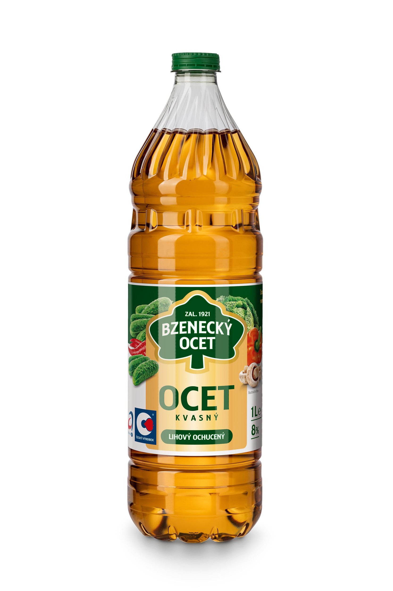 BZENECKÝ OCET KVASNÝ LIHOVÝ 8% 1L