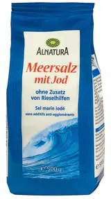Alnatura Mořská sůl s jodem 500 g