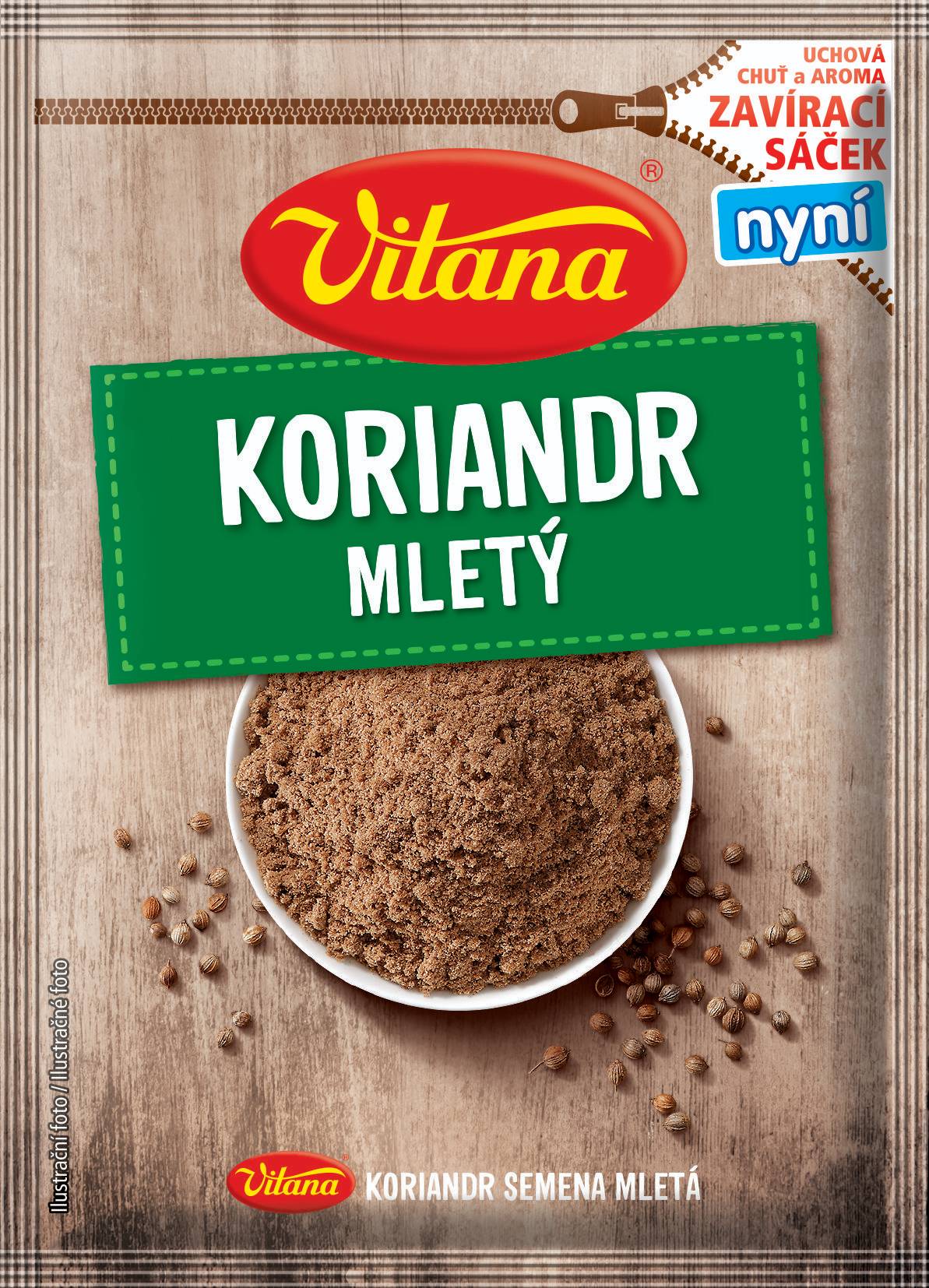 Vitana Koriandr semena mletá 25g