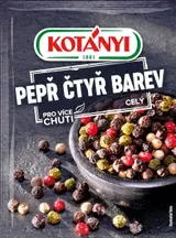Kotányi Pepř čtyř barev celý 16 g