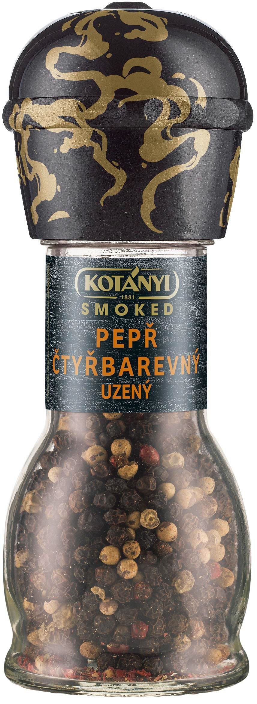 Kotányi Mlýnek Pepř čtyřbarevný uzený 42g