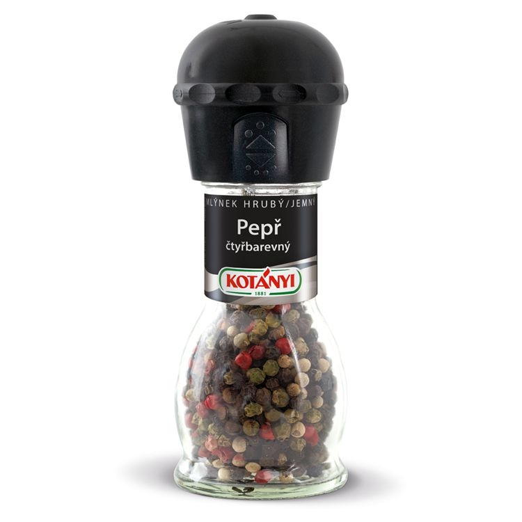 Kotányi Mlýnek pepř čtyřbarevný celý 35 g