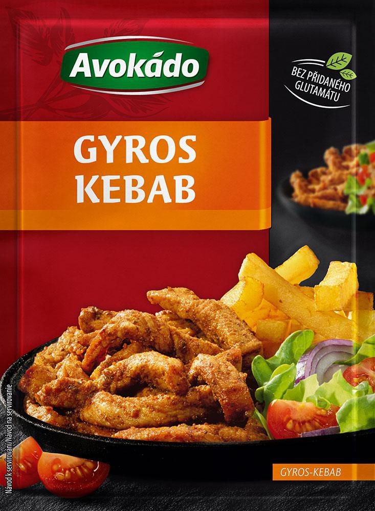 Avokádo Gyros-Kebab 22 g