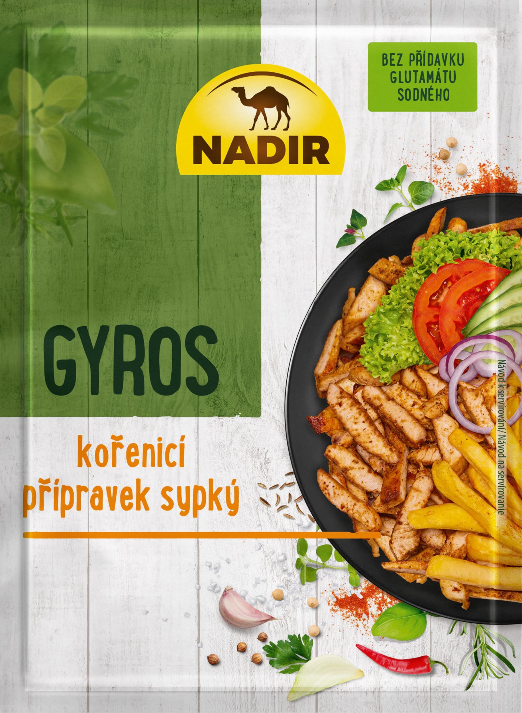 Nadir Gyros kořenící přípravek sypký 20g