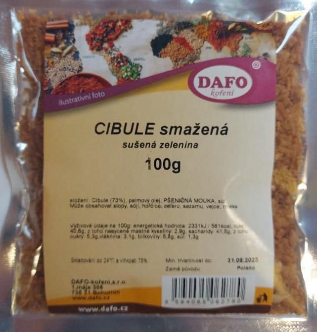 Dafo Cibule smažená 100g