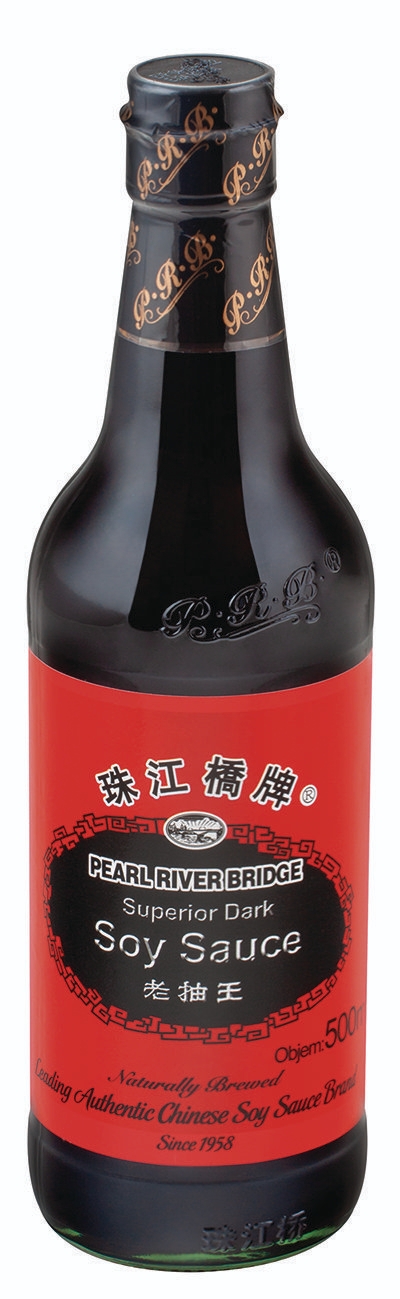 Pearl River Bridge Fermentovaná sójová omáčka tmavá 500 ml