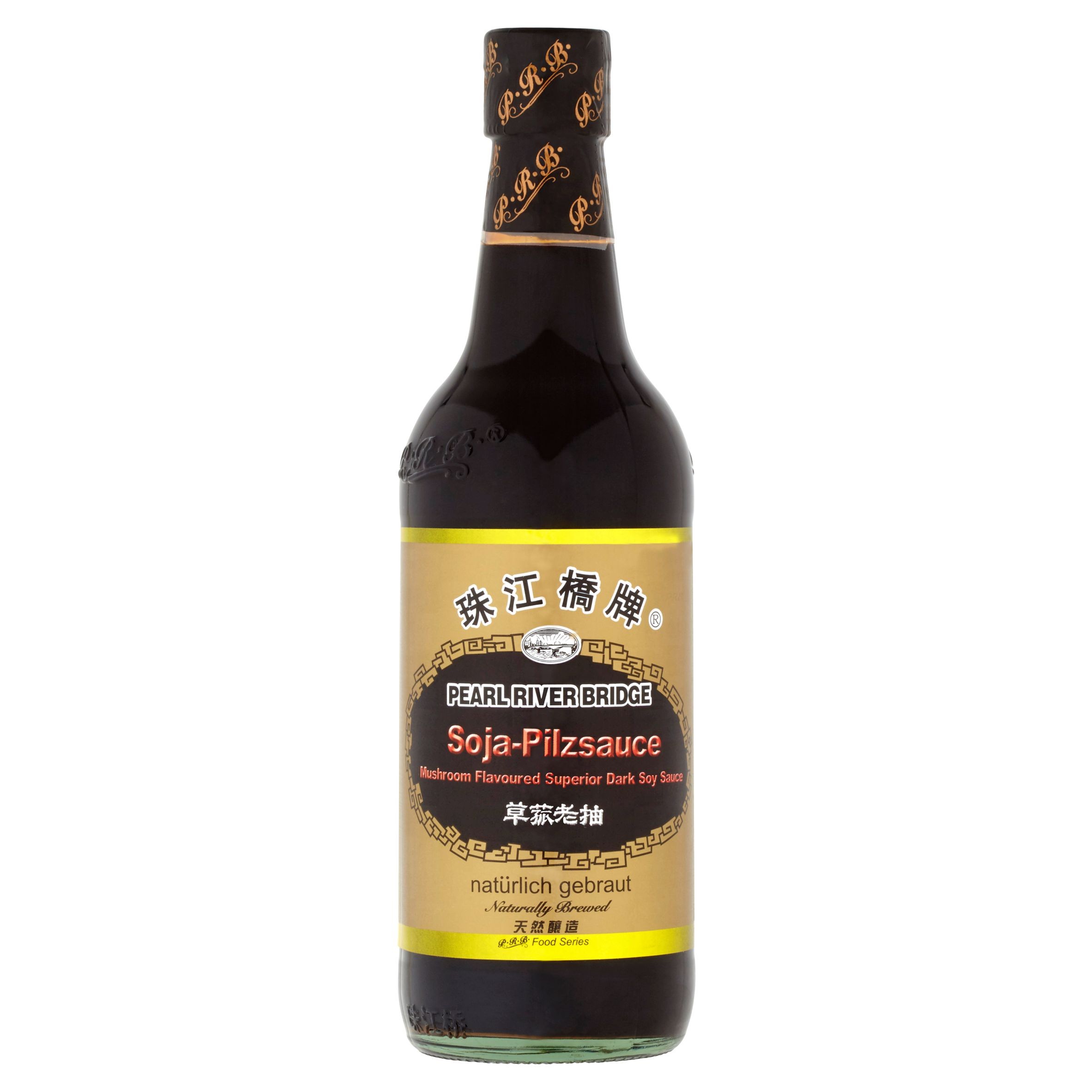 Pearl River Bridge Fermentovaná sójová omáčka s houbami 500 ml