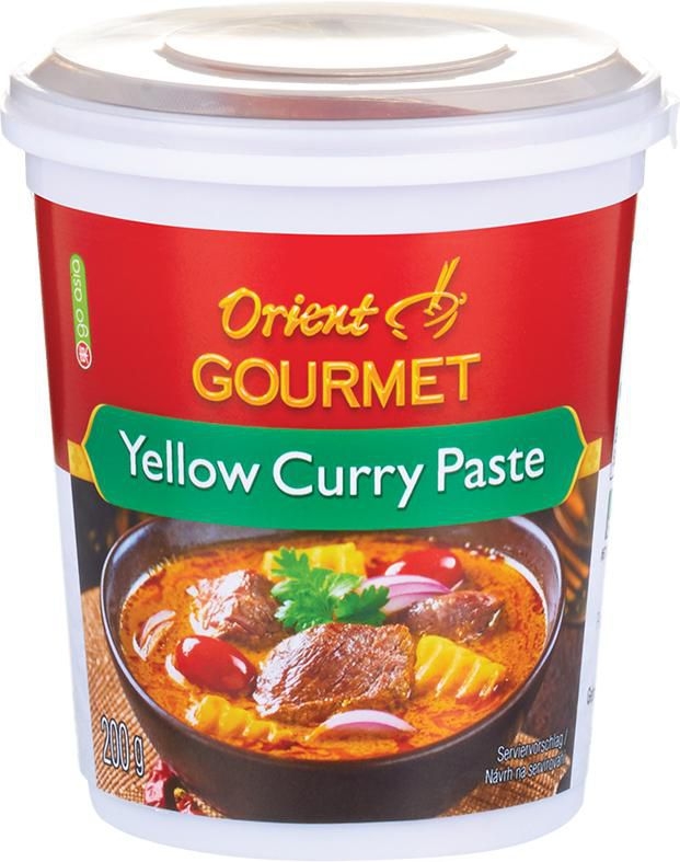 Orient Gourmet Žlutá kari pasta 200g