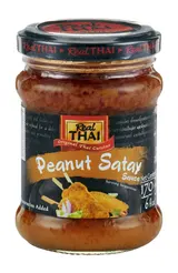 Real Thai Arašídová omáčka Satay 170 ml