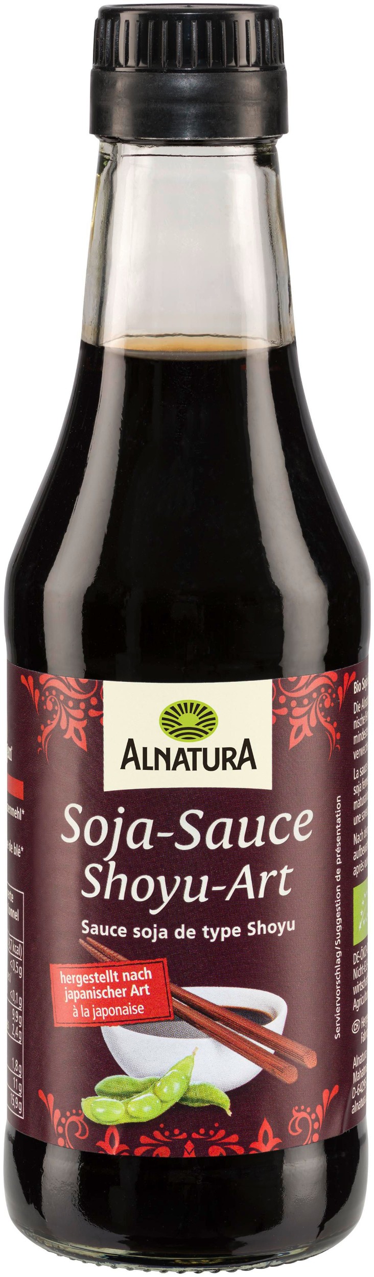 Alnatura Bio sójová omáčka Shoyu 250 ml
