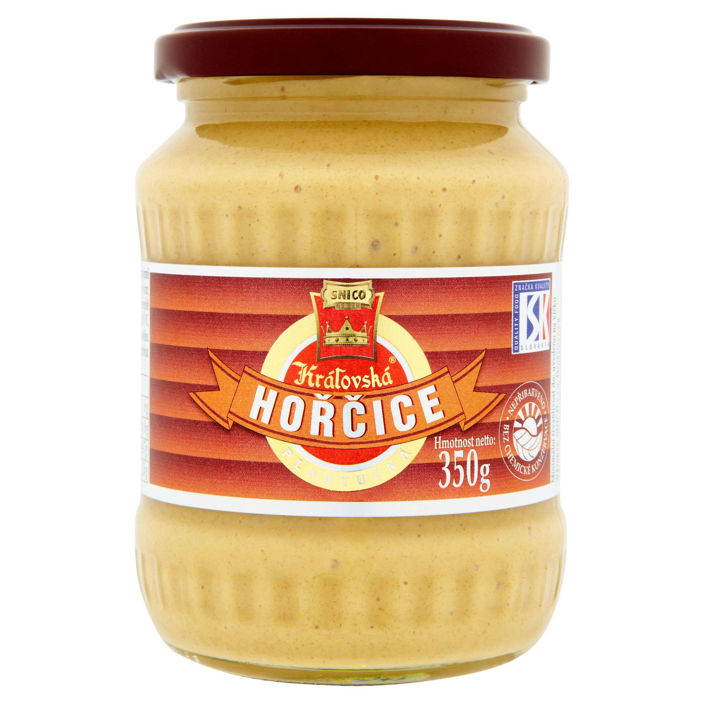 Snico Královská hořčice plnotučná 350 g