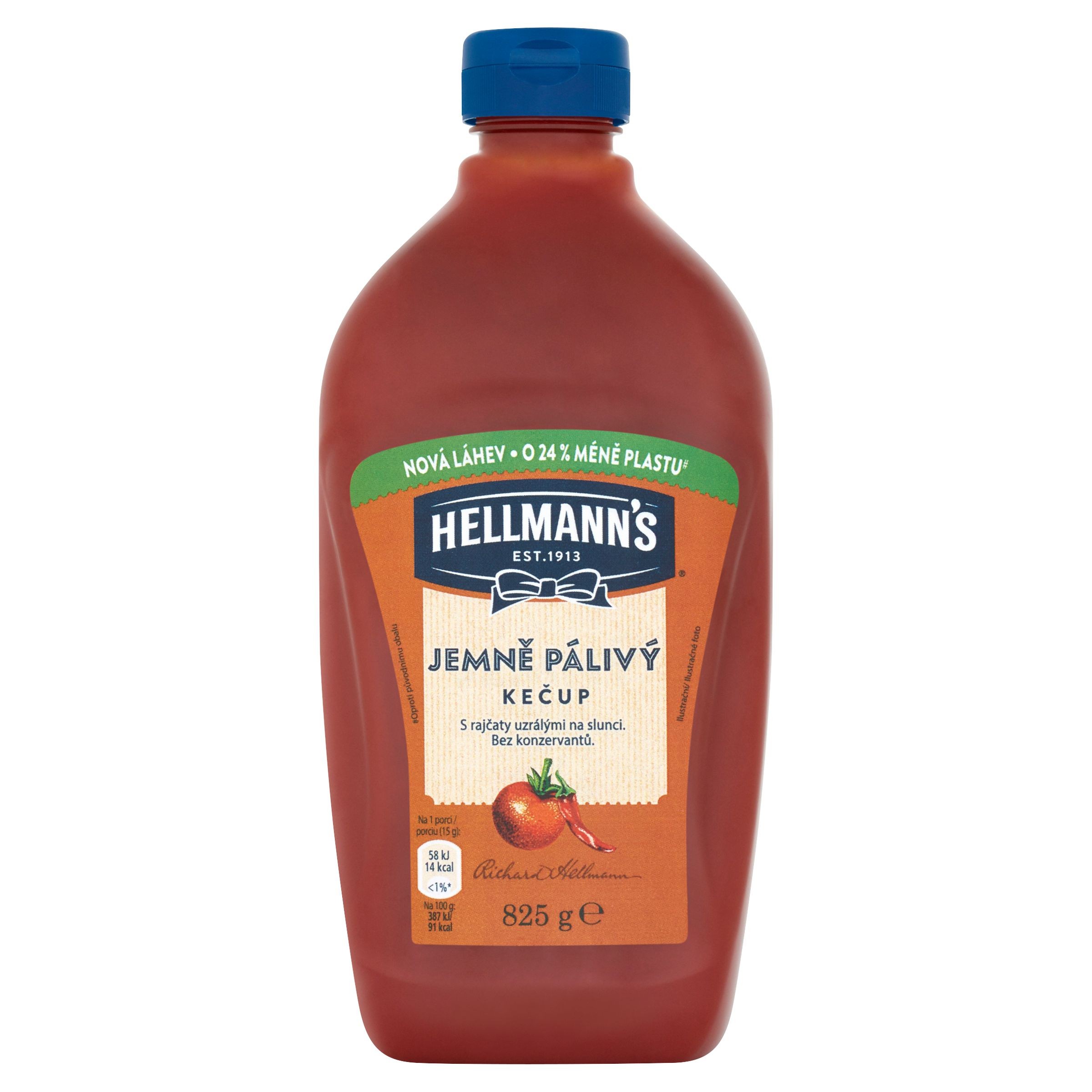 Hellmann´s Kečup jemně pálivý 825 g