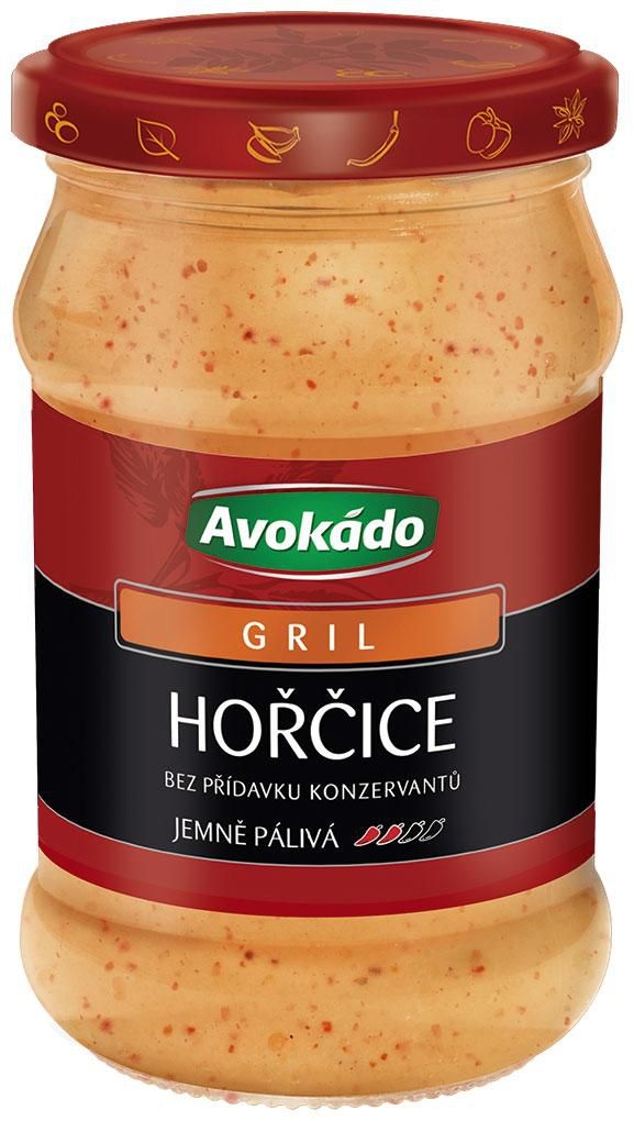 Avokádo Hořčice Gril jemně pálivá 288g