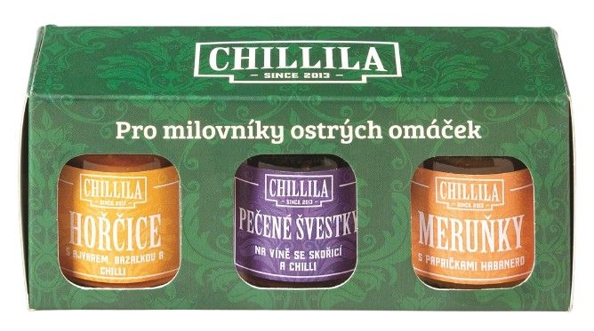 Dárkový box Chillila Green 3x60ml