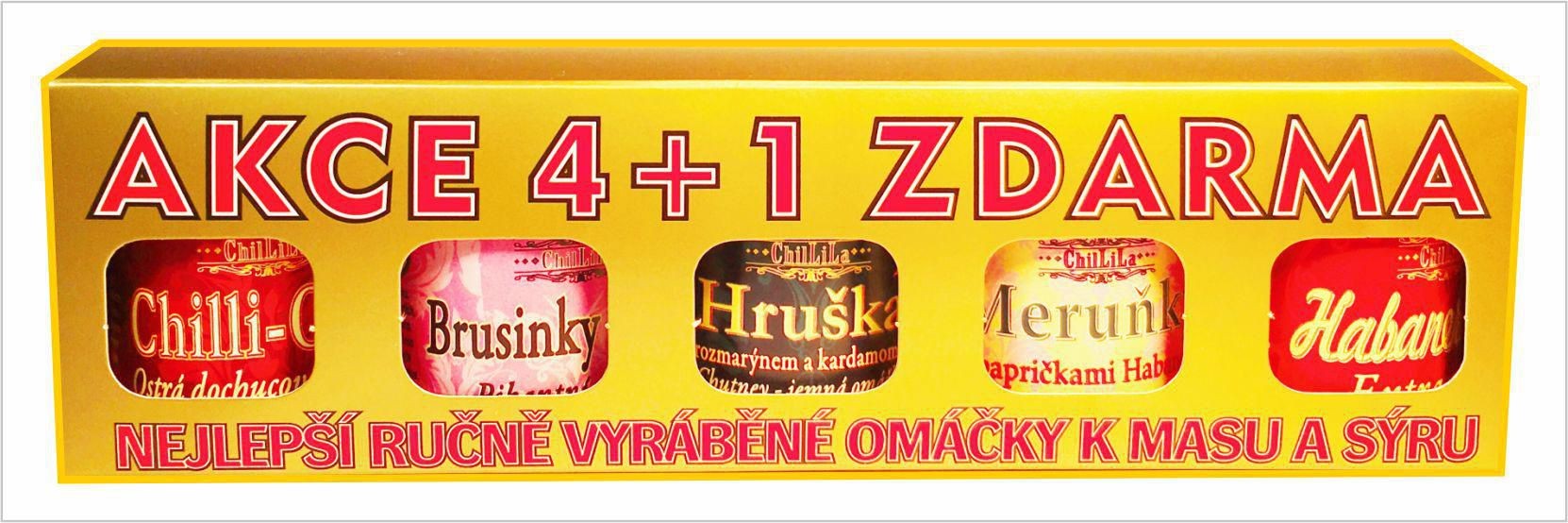 Zlatý box 4+1 zdarma  5 x 60 ml