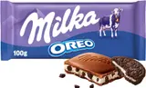 Milka čokoláda mléčná s kousky kakaových sušenek 100g
