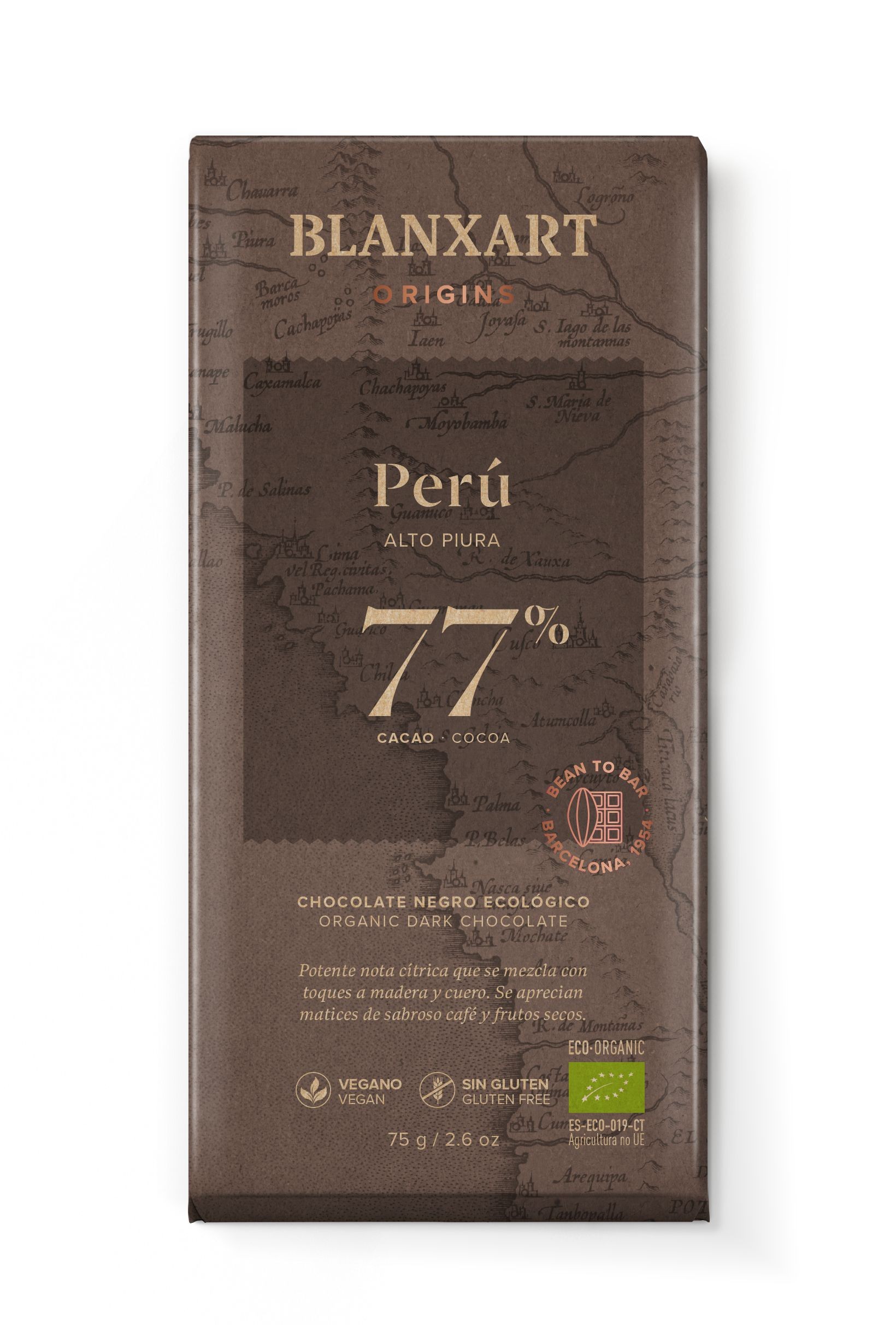 Hořká 77% čokoláda 75g