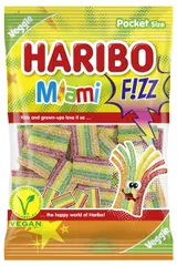 Haribo Fizz Miami želé s ovocnými příchutěmi 85 g