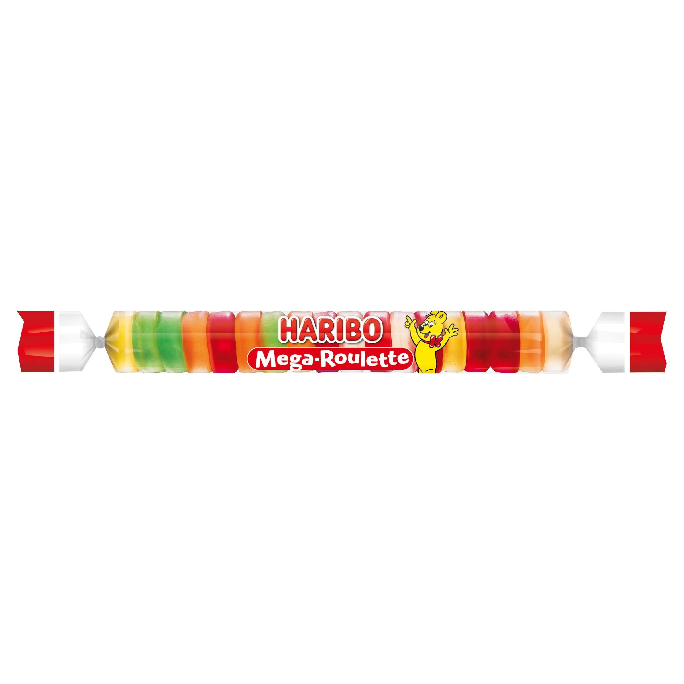 Haribo Mega-roulette želé s ovocnými příchutěmi 45 g