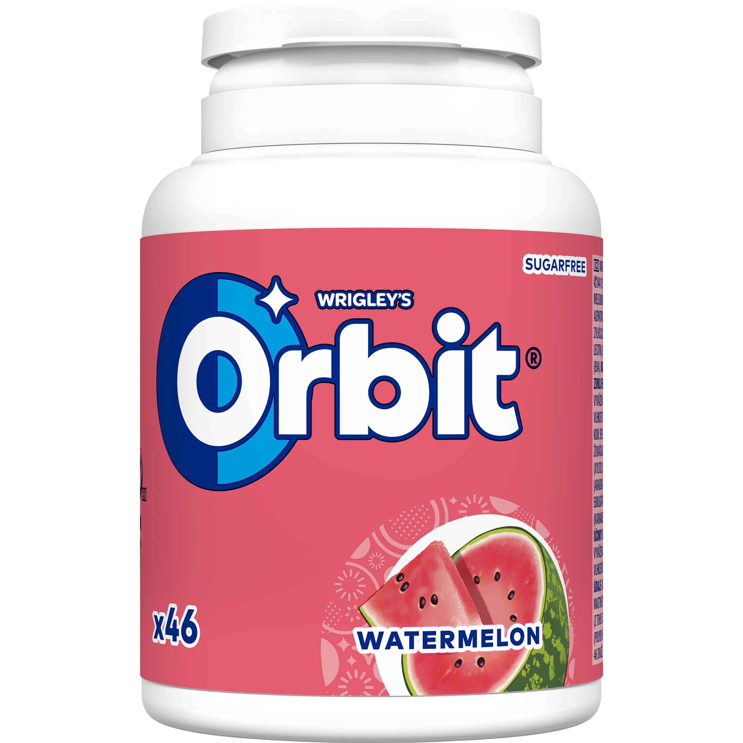 Wrigley's Orbit Watermelon Žvýkačky 46ks 64g