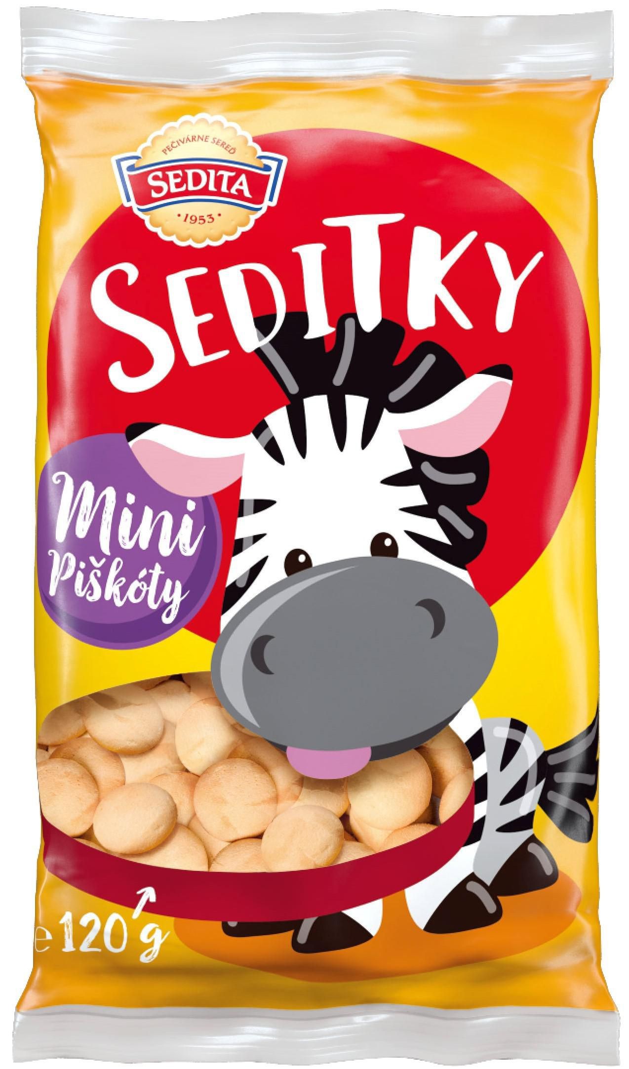 Sedita Seditky Mini piškoty 120g