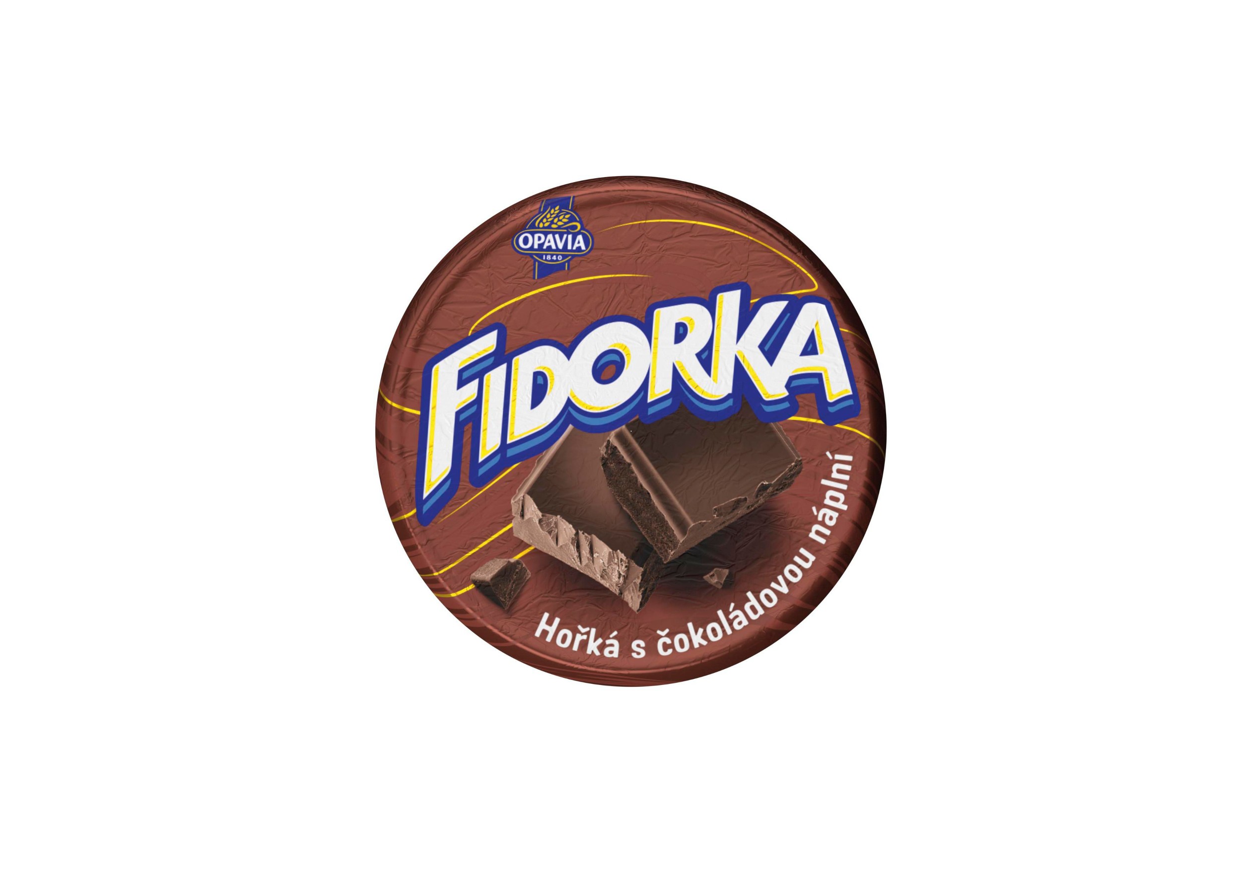 Fidorka Hořká s čokoládovou náplní  30g