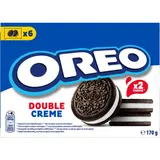 Oreo sušenky Double Creme s dvojitou vanilkovou náplní 170g